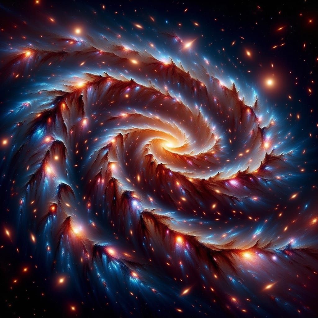 <lora:-Laniakea-:1.0> an evil but cute colorful fluffy owl sitting on a planet.