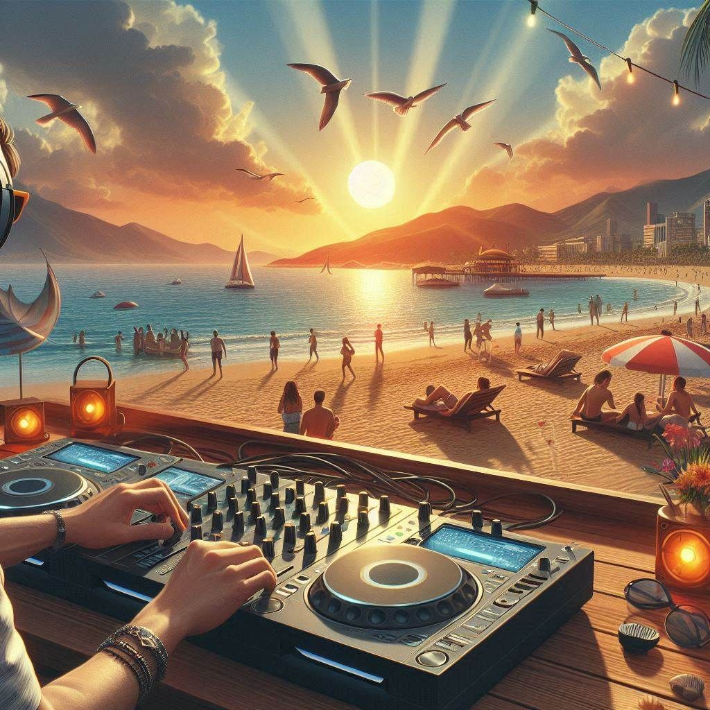 Sunset Mood. Press play and get the party started.