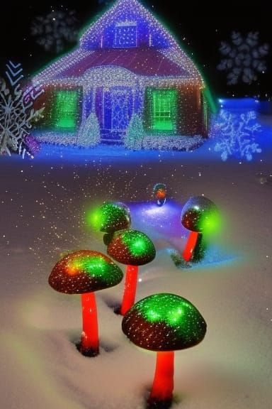 Magical Mushroom Christmas
