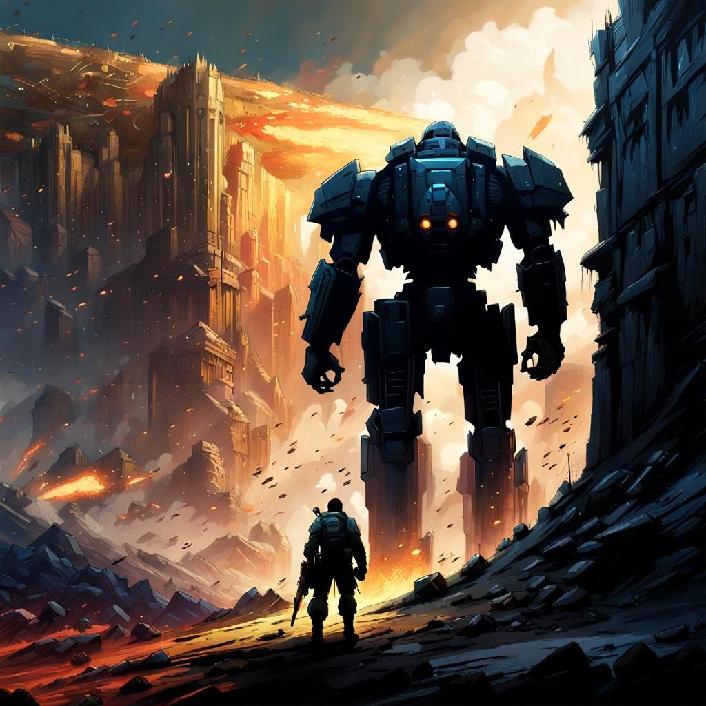 Titan Attack  by @Shelly