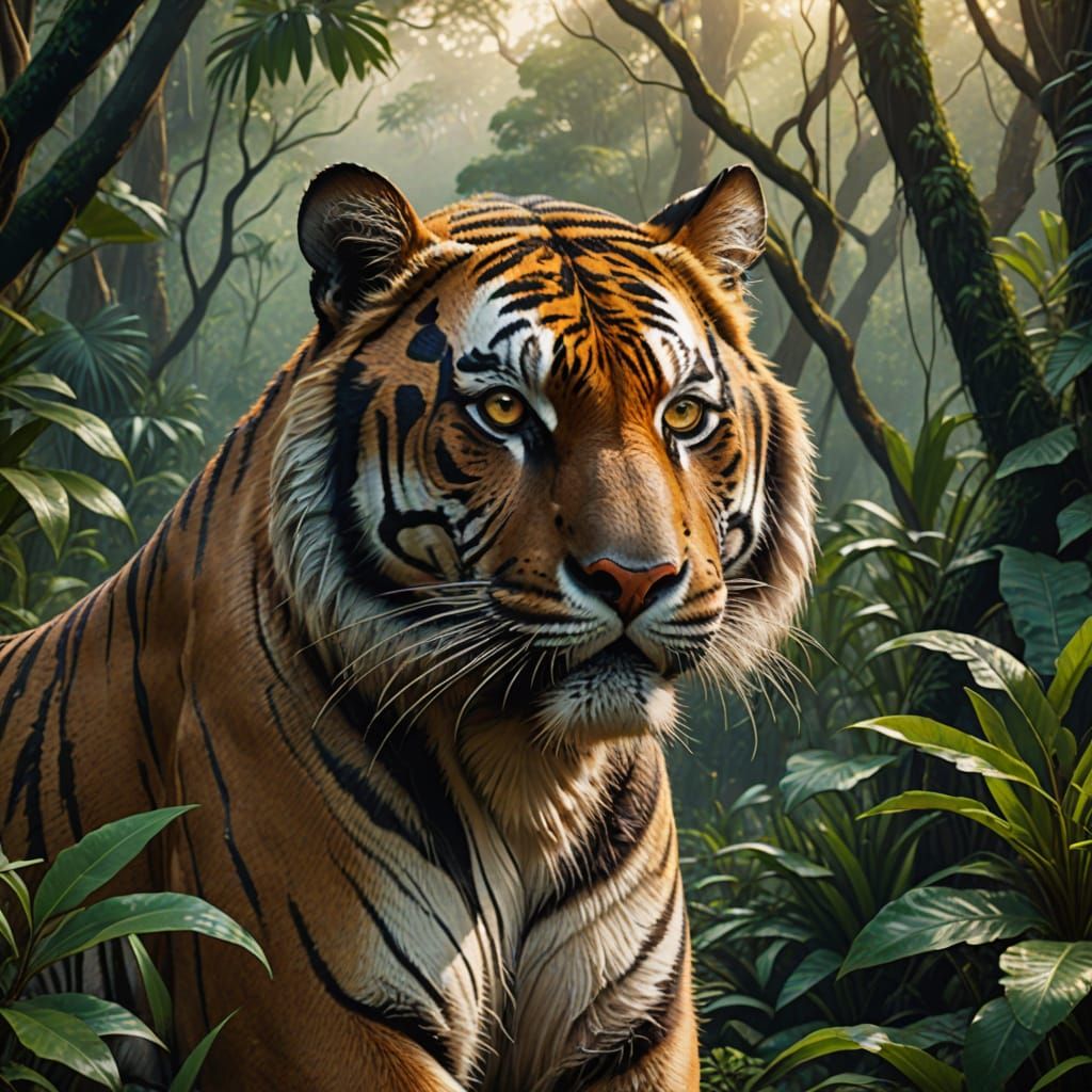 Tiger  by @Ravenscar