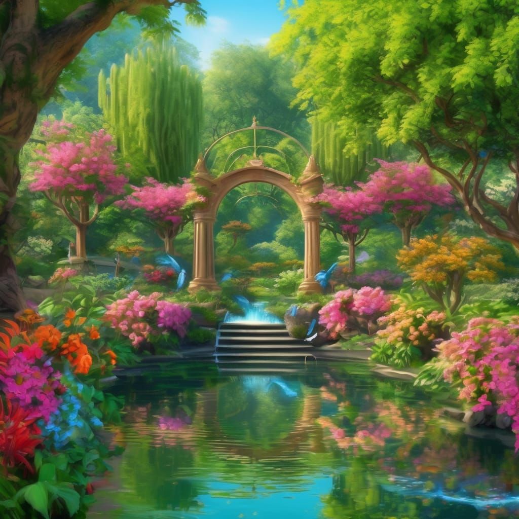 A serene springtime oasis (v4)