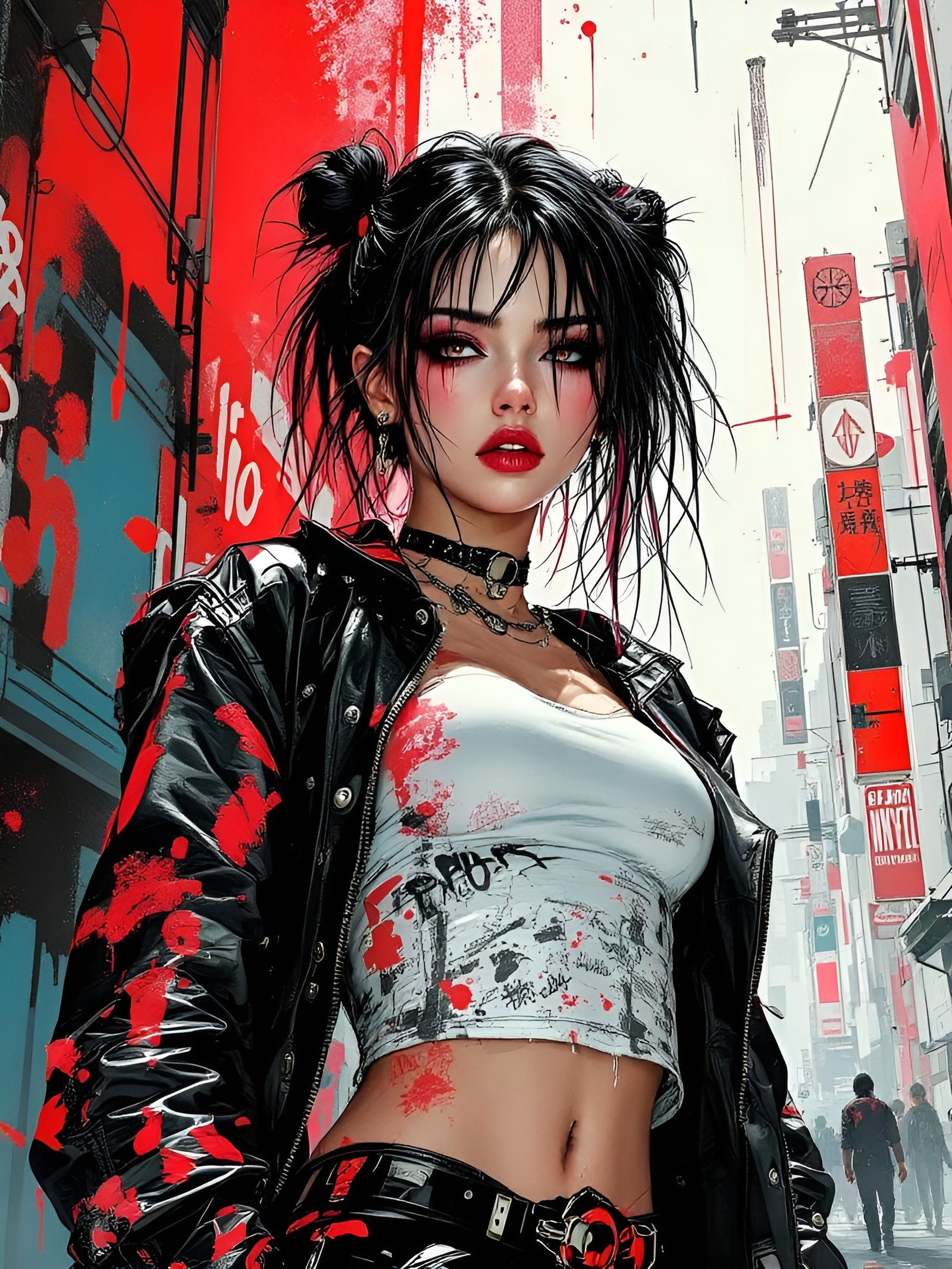 Anarchy Bloom  by @jtehazn