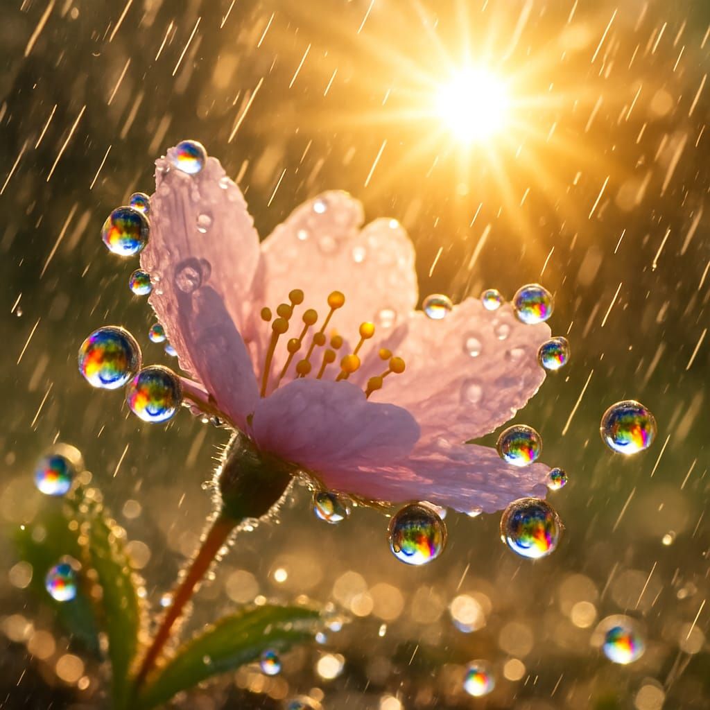 Raindrops and Rainbows