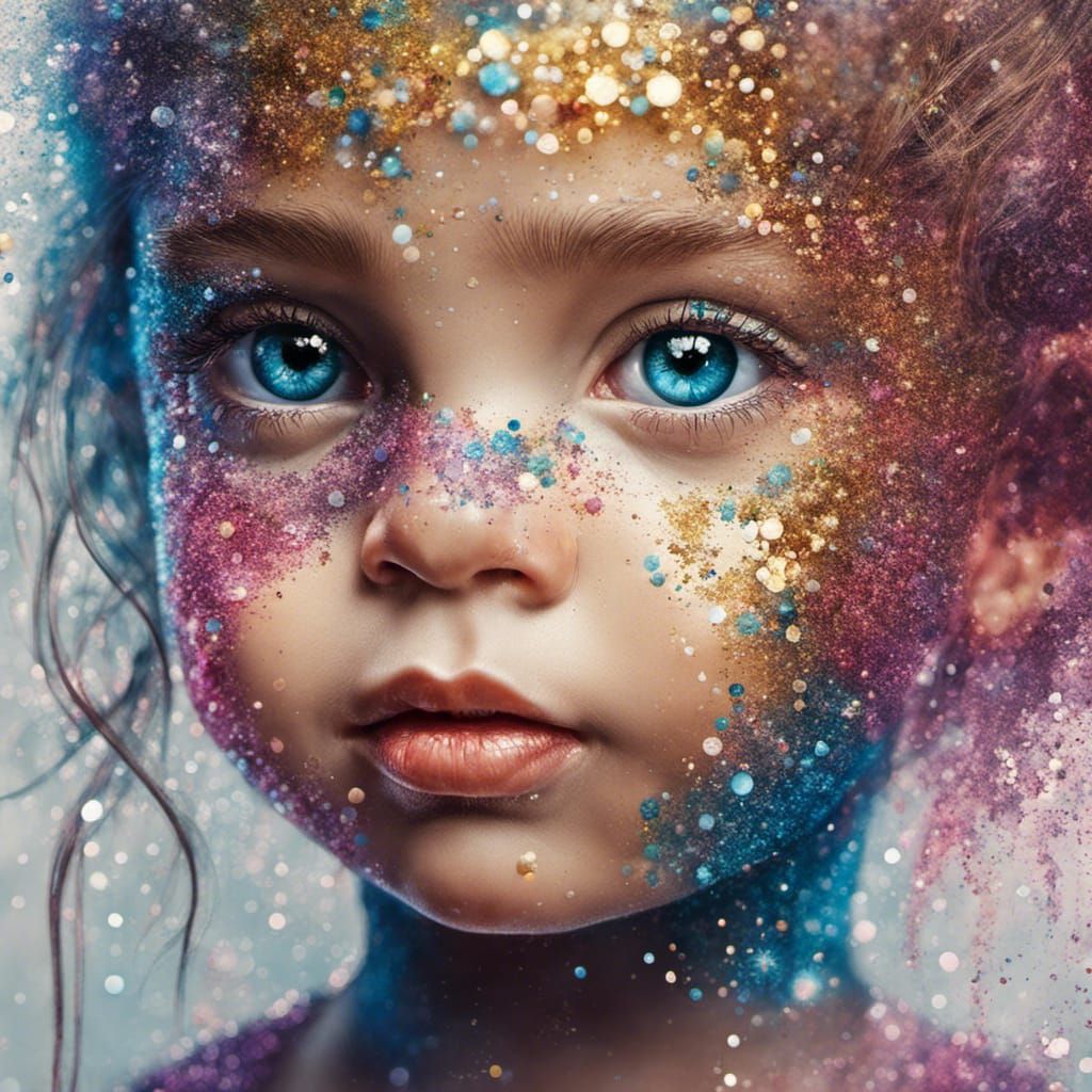 Sparkly kiddo
