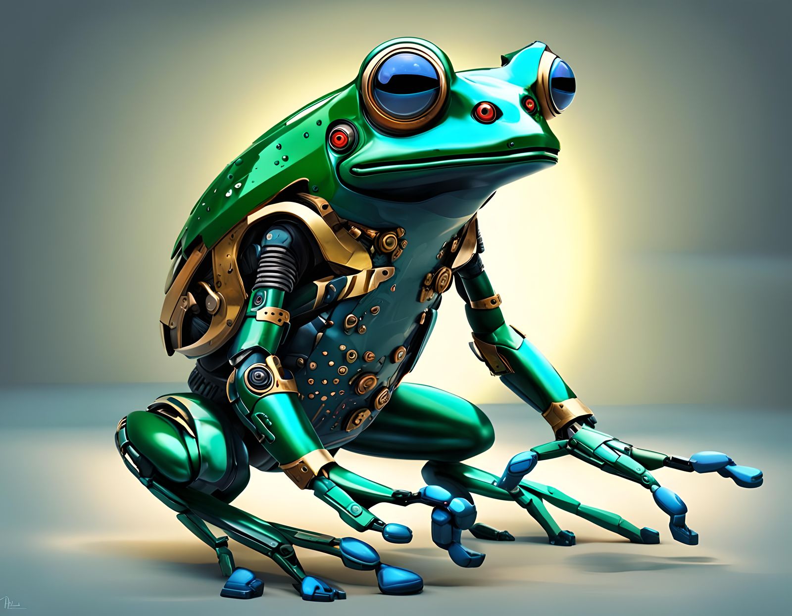 My Pet Cybernetic Amazon Tree Frog