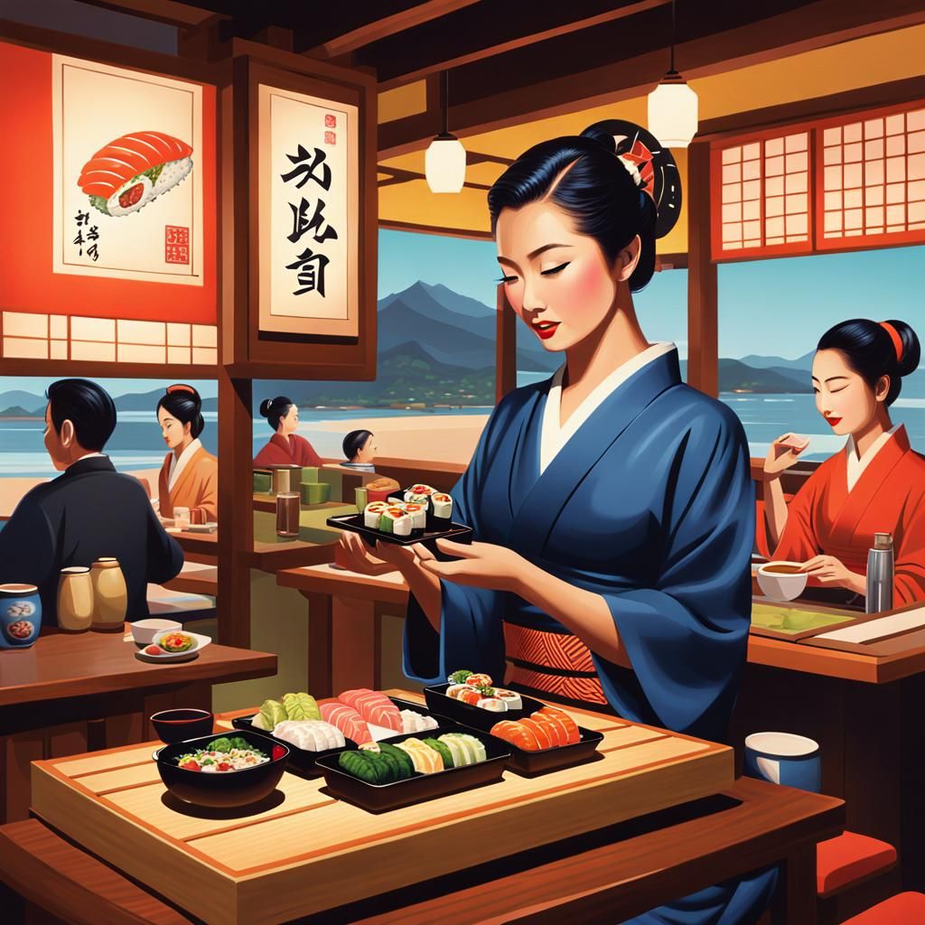 Serving Sushi