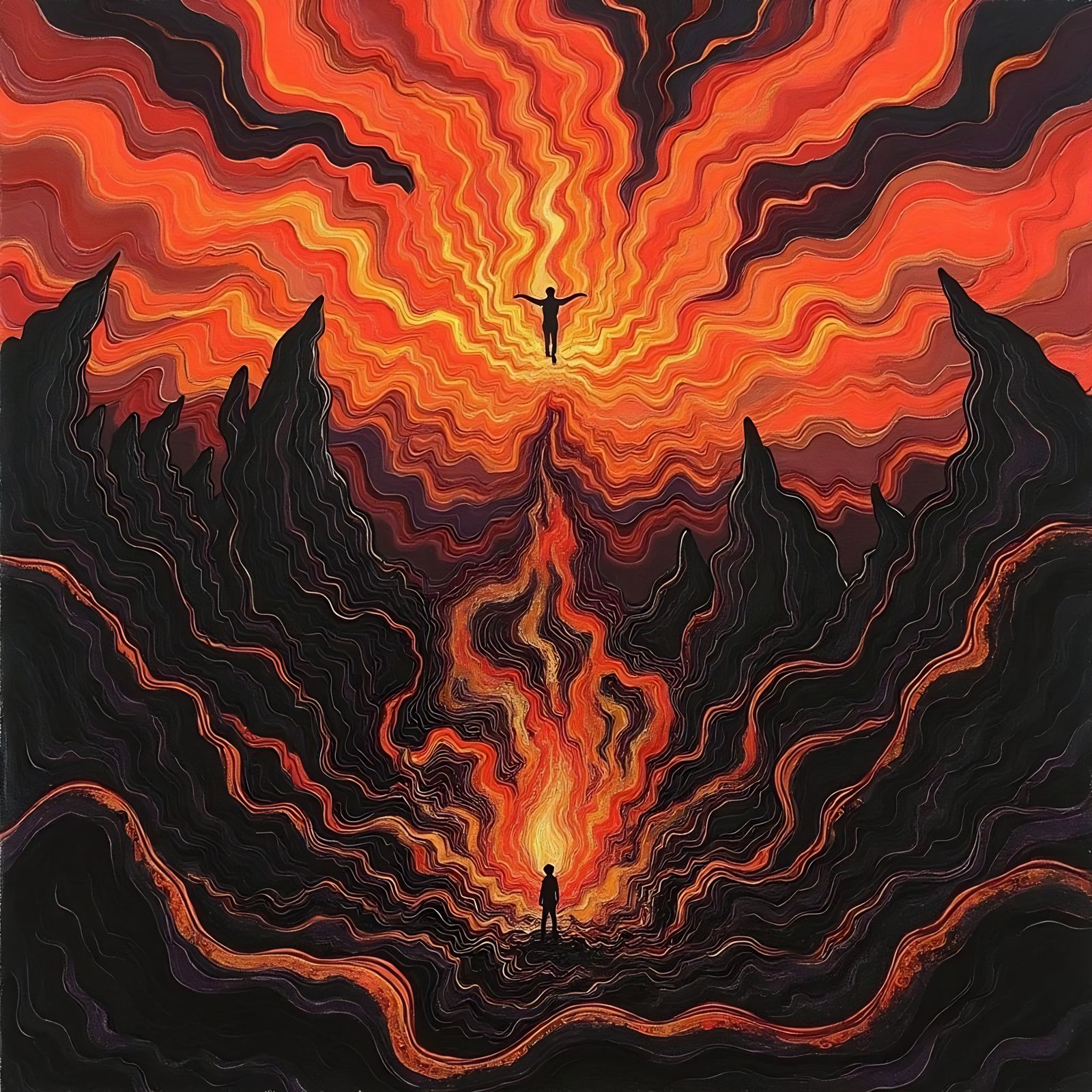 From fire into flame