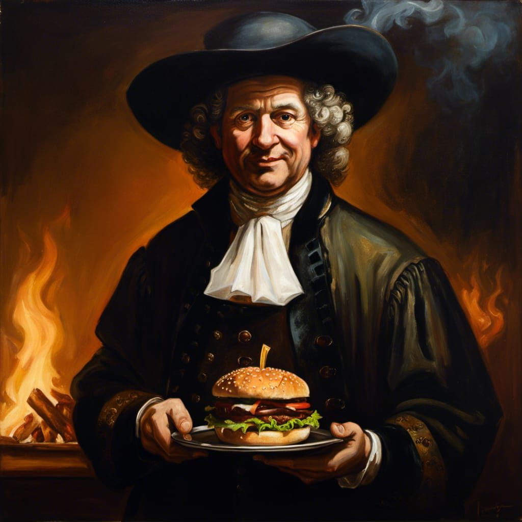 Rembrandt is a McDonalds employee in the Renaissance era false