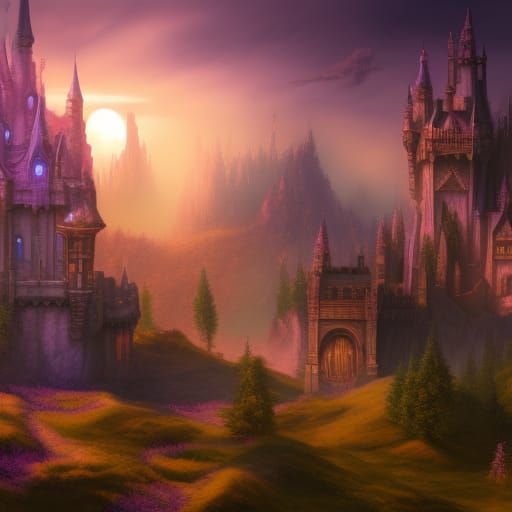 Sunset Castle