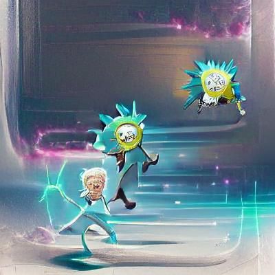 Rick Sanchez & Morty Smith Get Schwifty