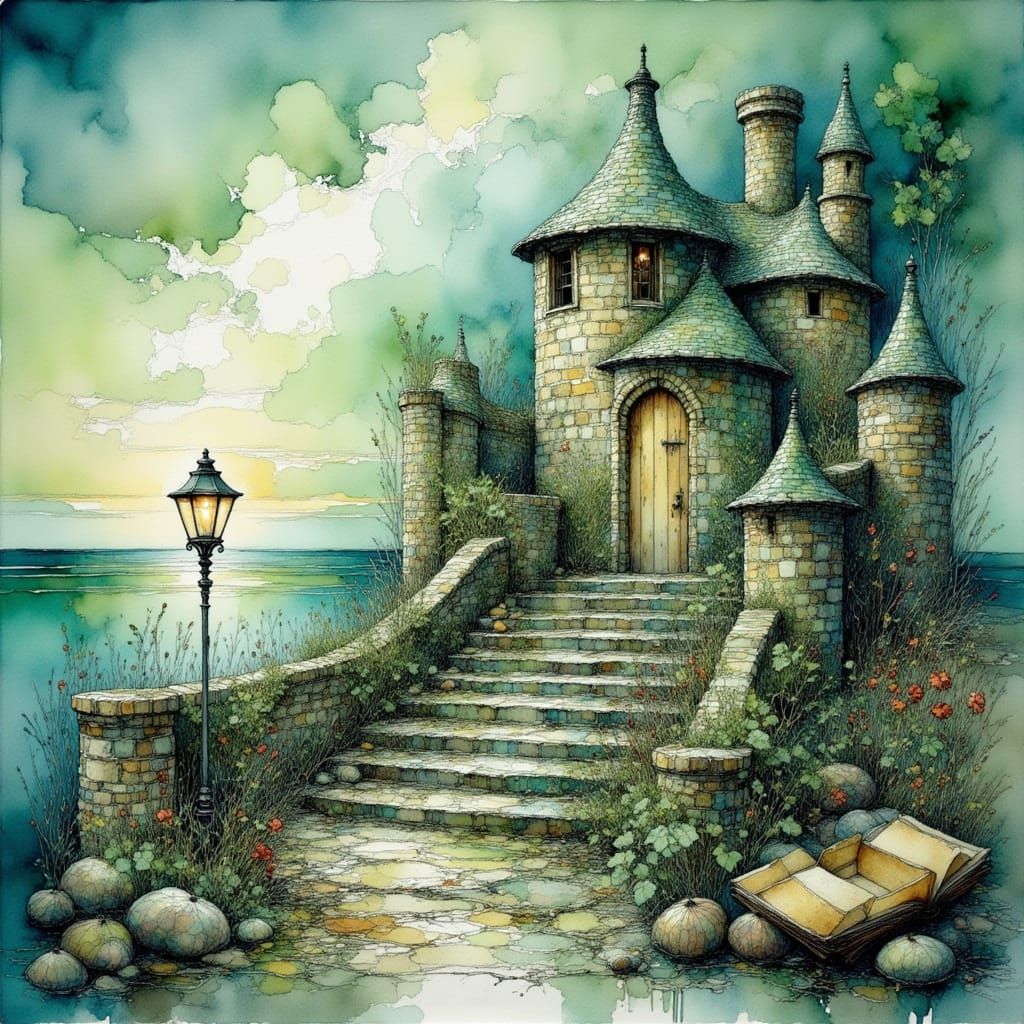 Pure Refuge  by @Illustration Magic