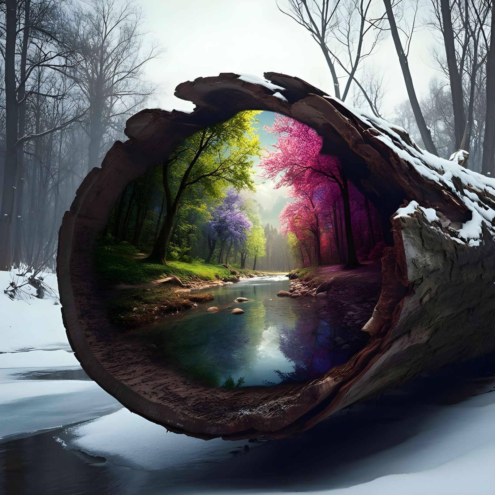  Spring Sheltering From the Cold  by @Wytmore