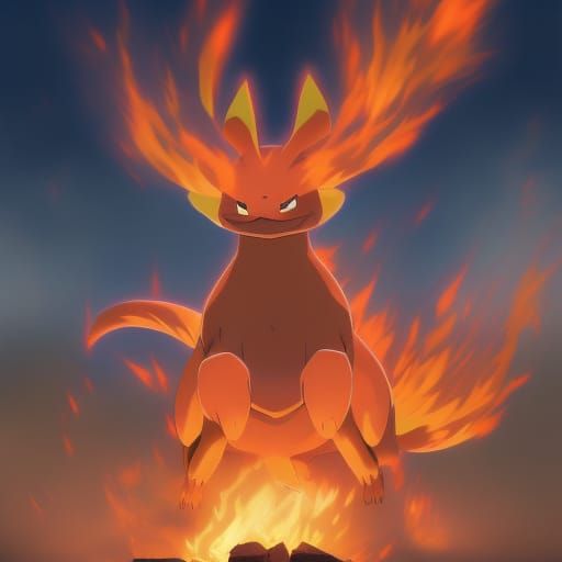 fire type starter Pokemon