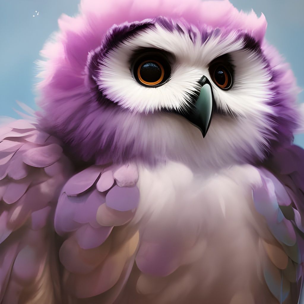 Purple Plumed  by @Chief_Runs-with-scissors