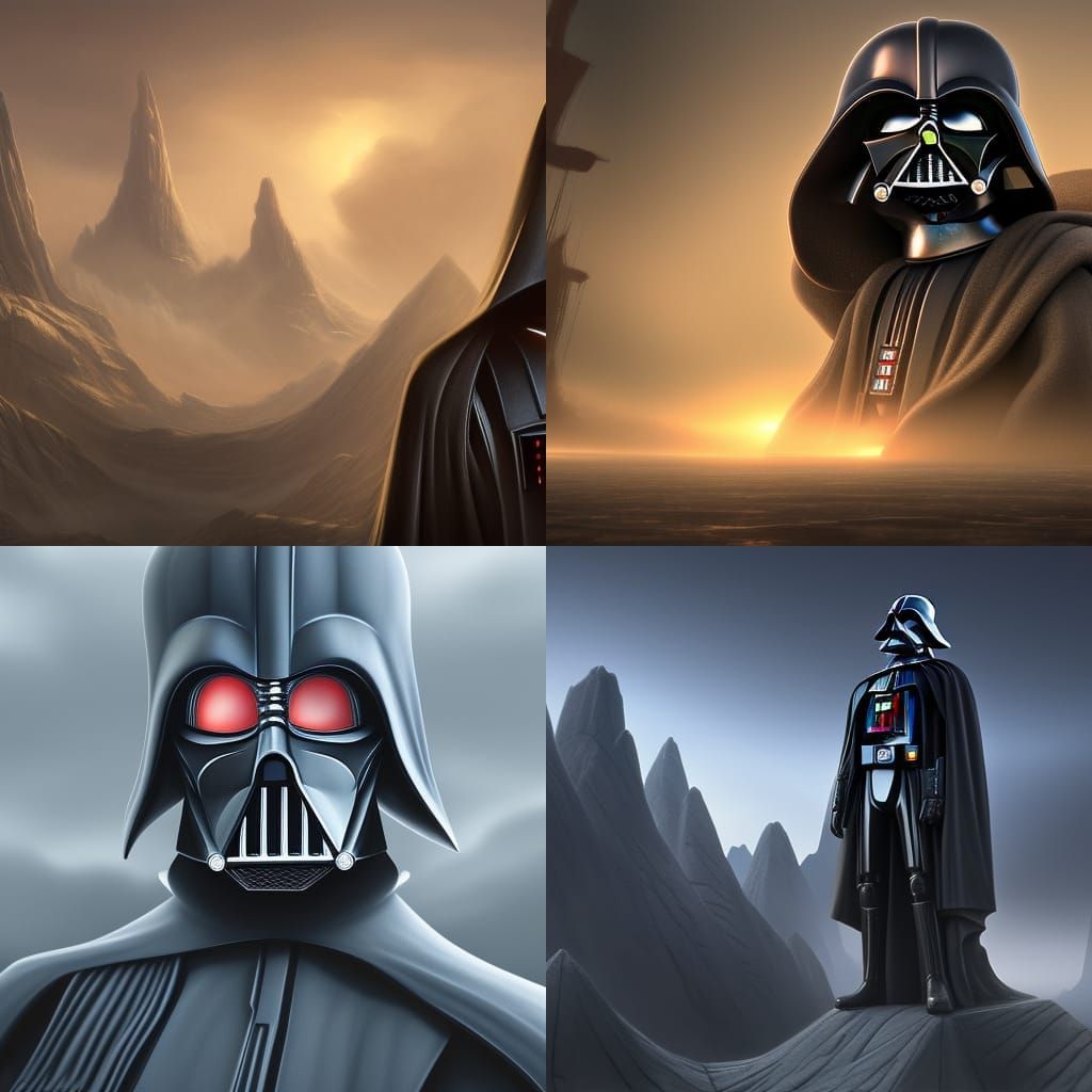 Squidward darth vader