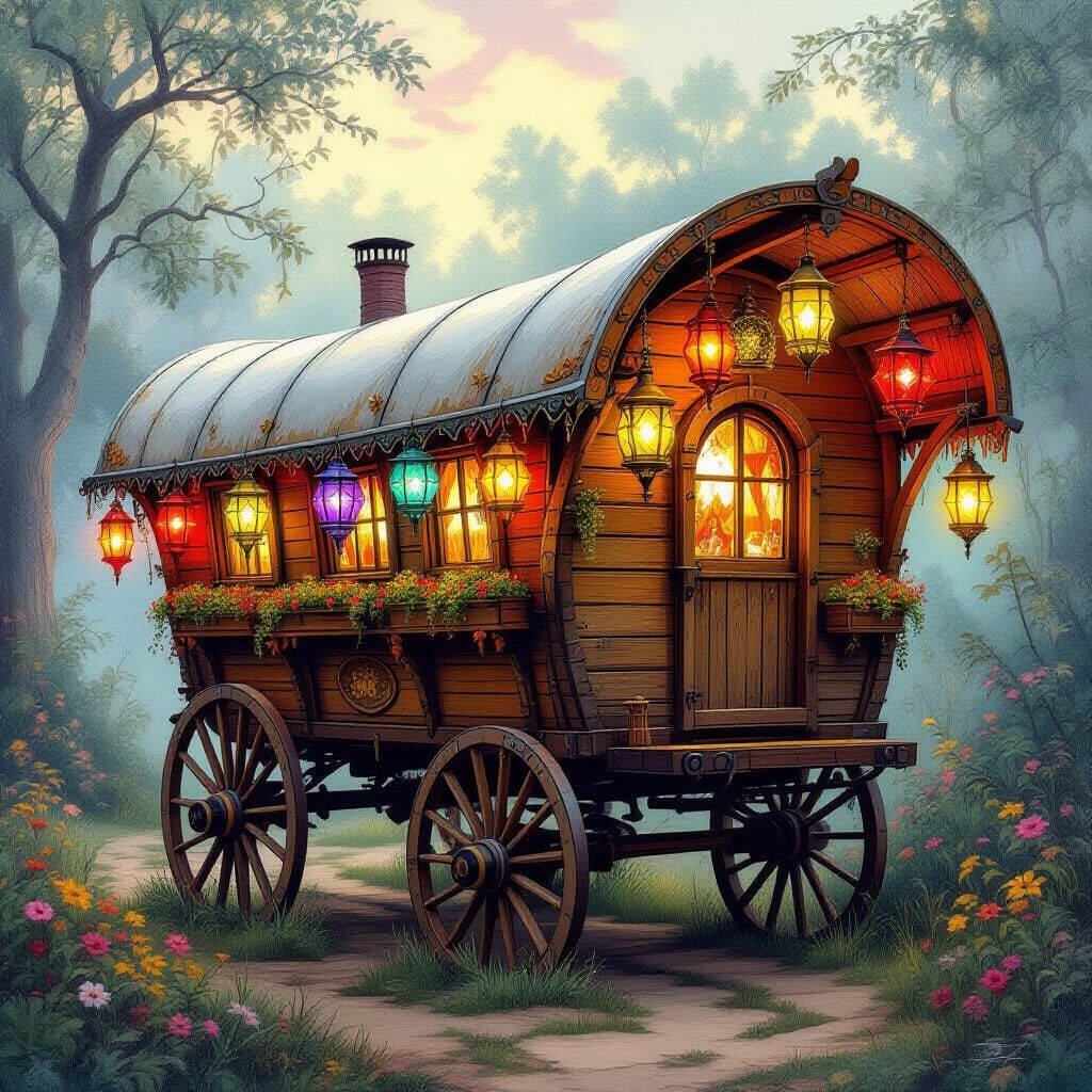 Gypsy lanters  by @Hippie Child