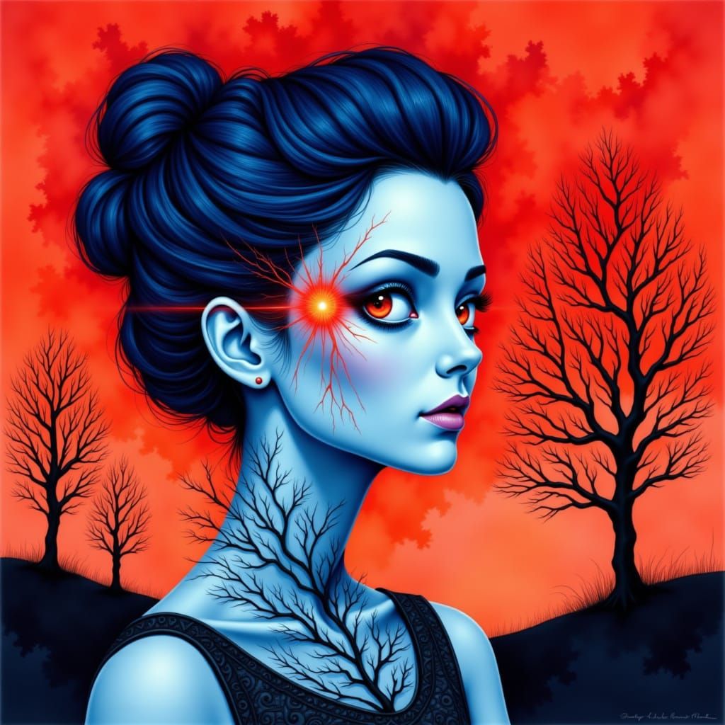 Surrealism in Watercolor