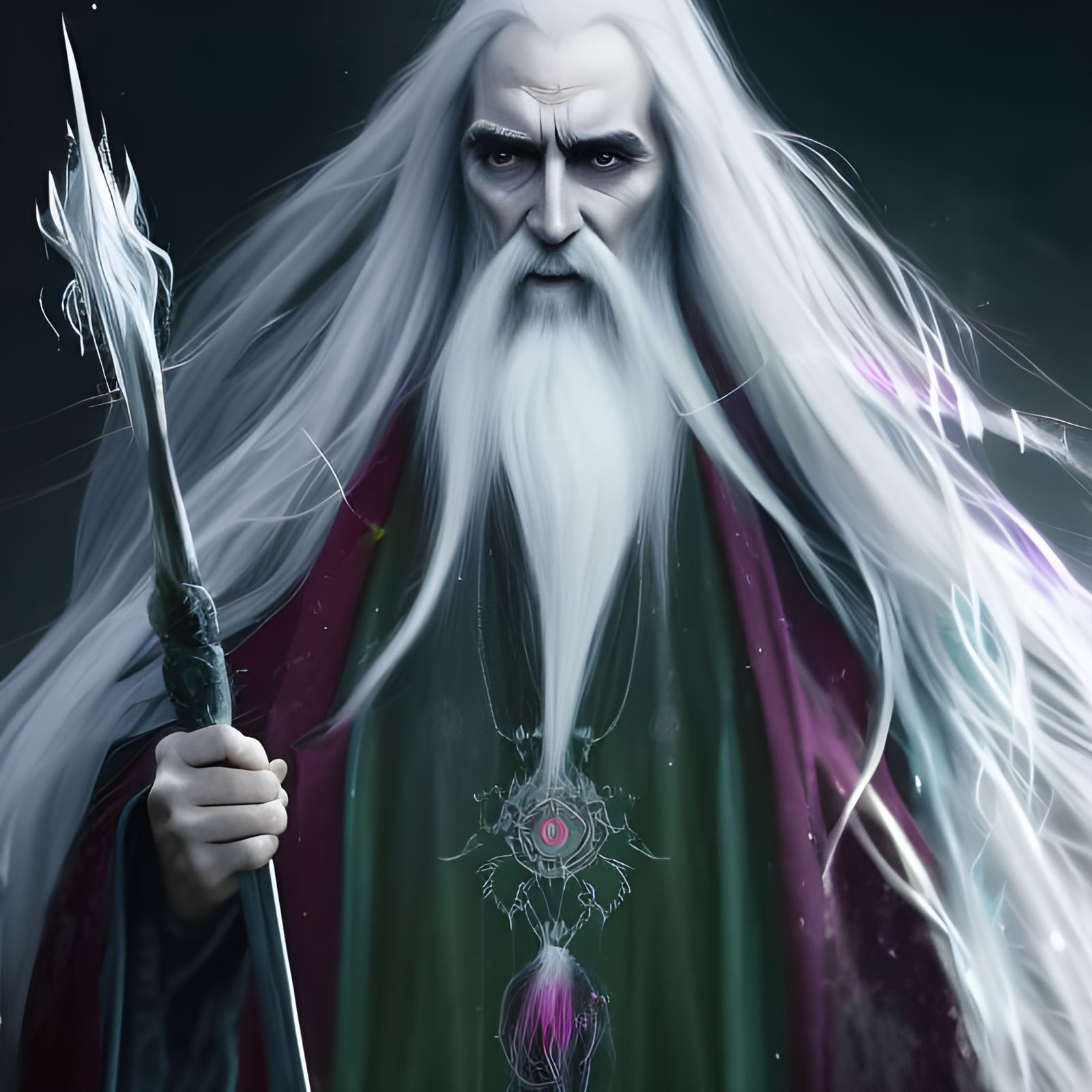 Saruman 2 - AI Generated Artwork - NightCafe Creator