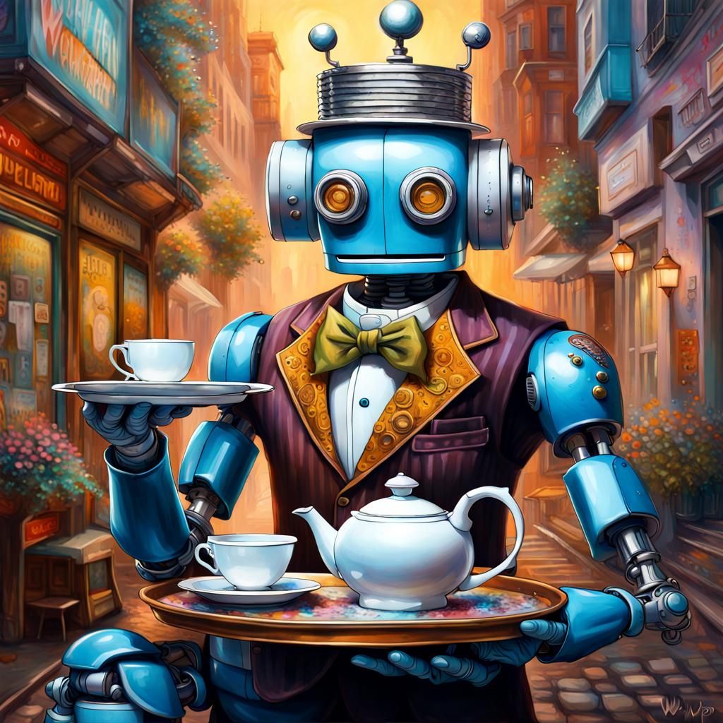 "Your tea, milady"