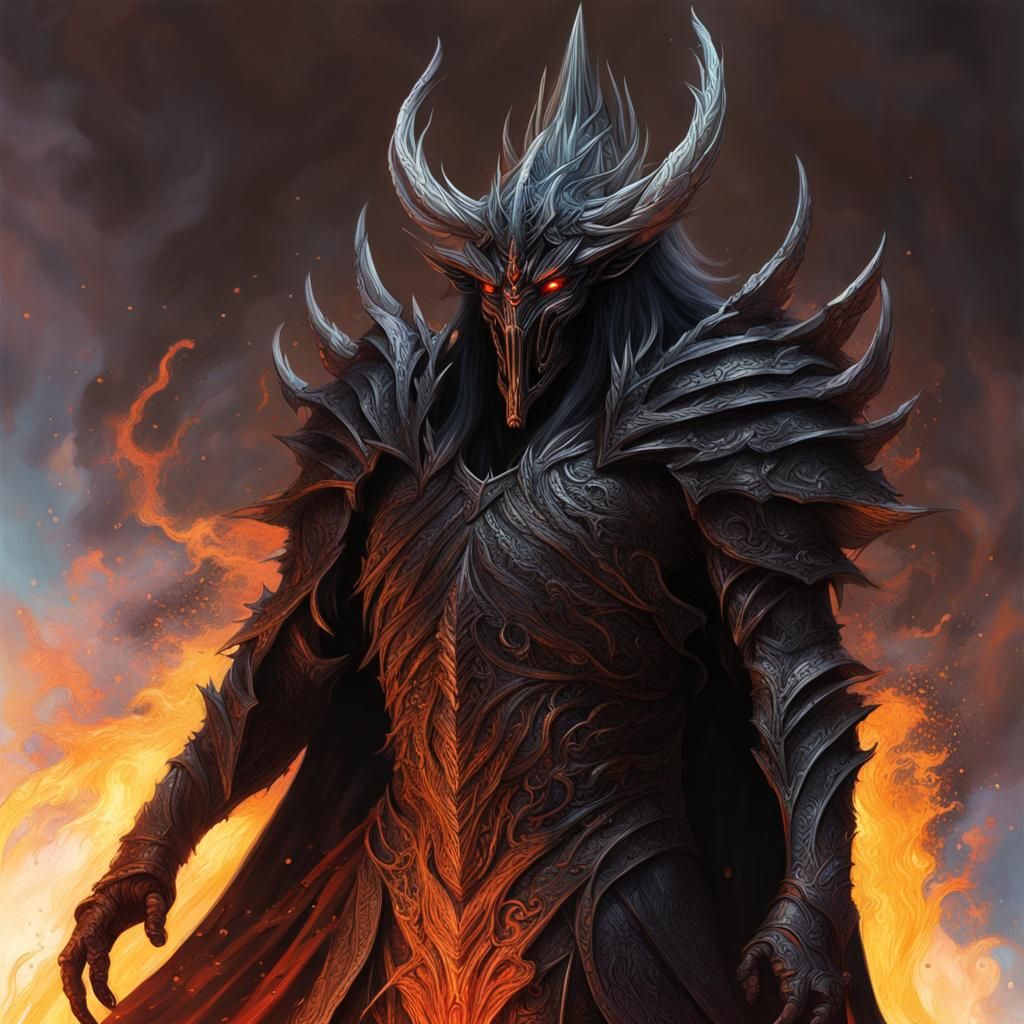 Melkor Morgoth - AI Generated Artwork - NightCafe Creator