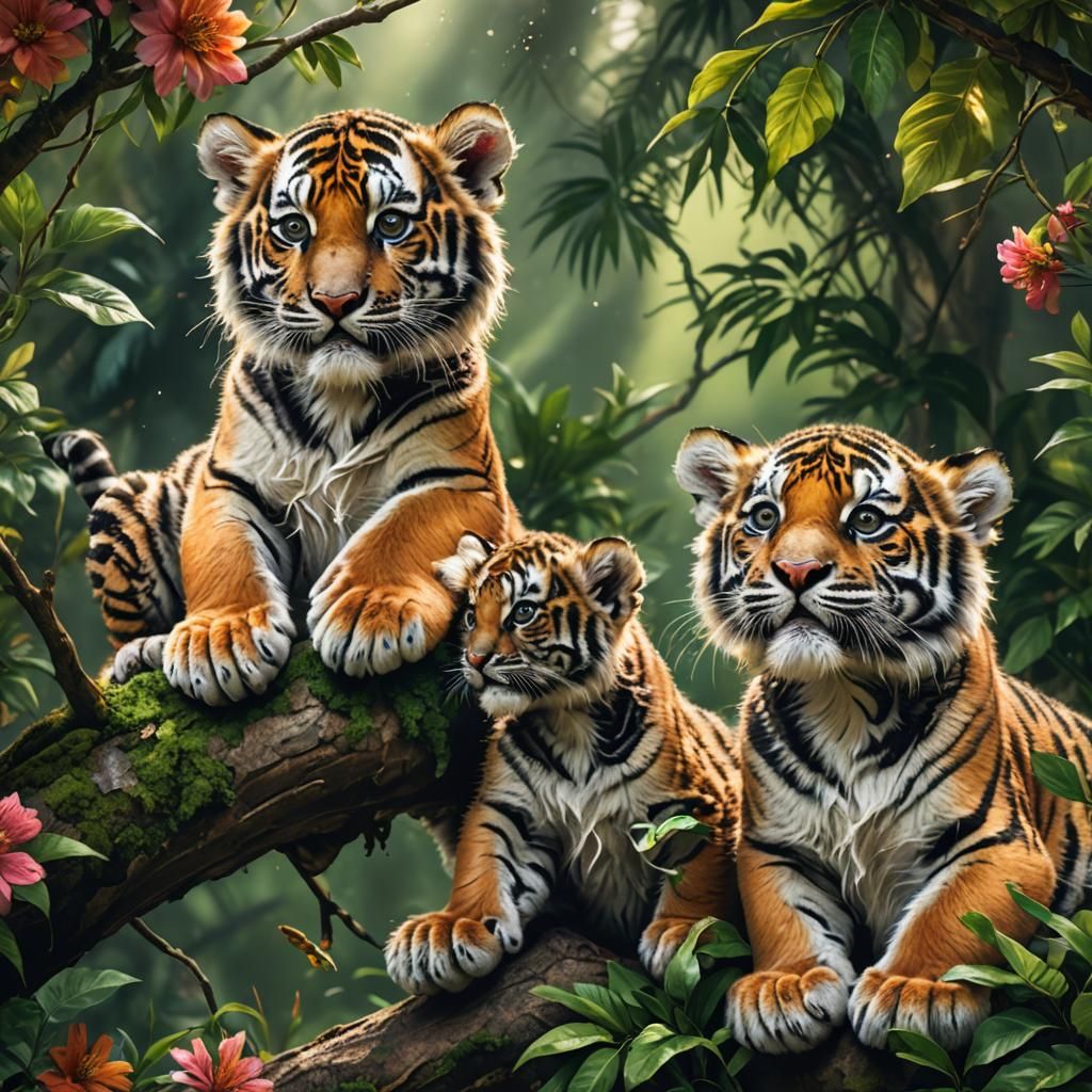 Tiger cubs
