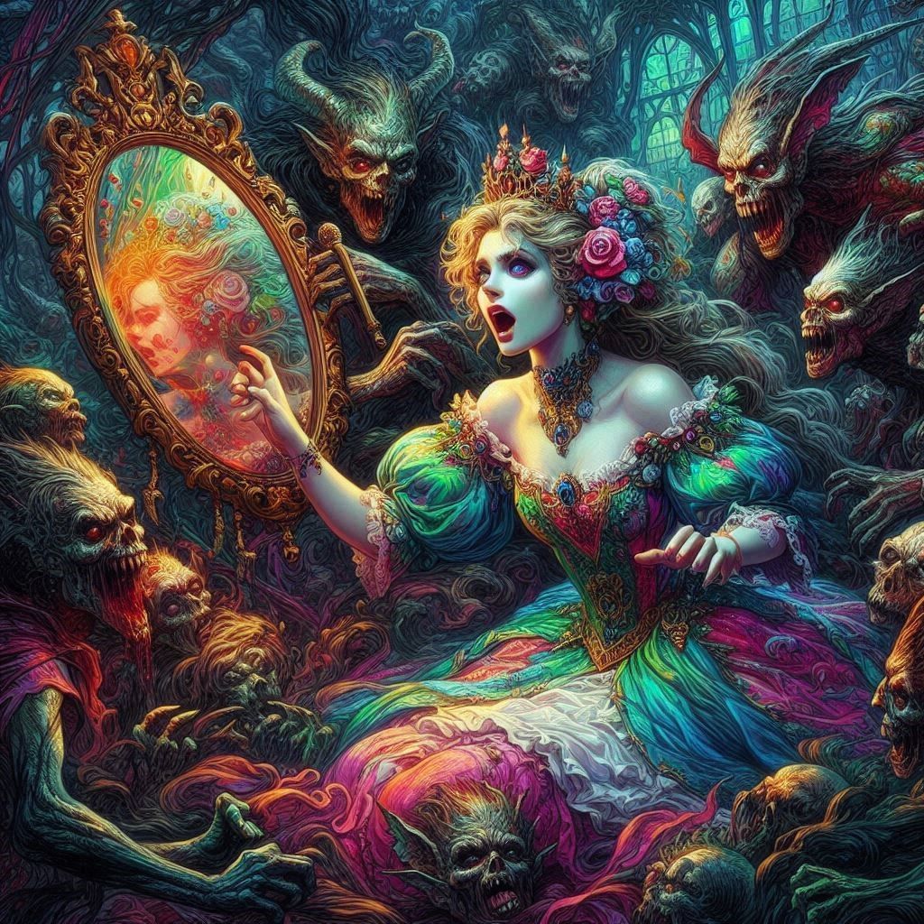 she dreamed of passing through the looking glass