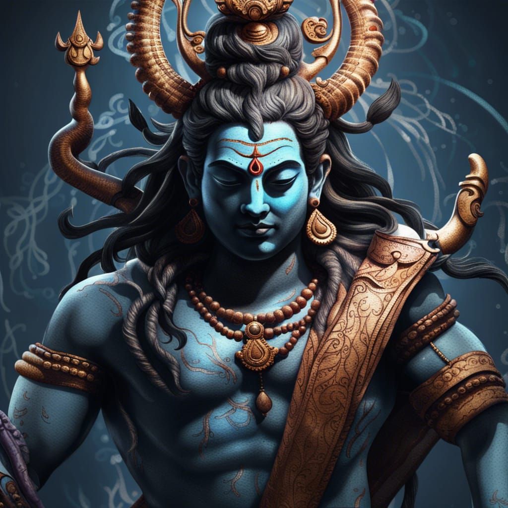 Shiva  by @skallie