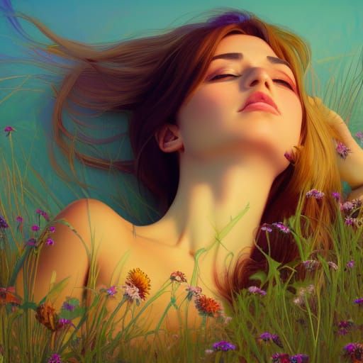 Under the grass