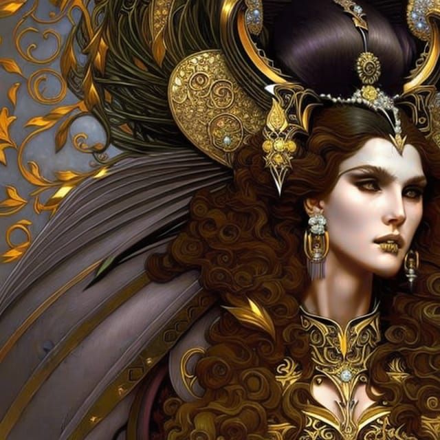 Female goon detailed 8k resolution concept art intricately d...