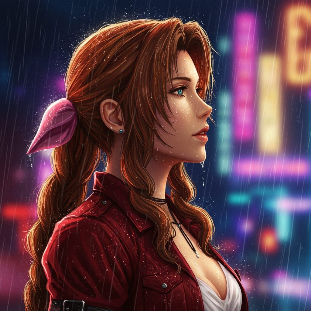 Aerith Final Fantasy 7 Realistic