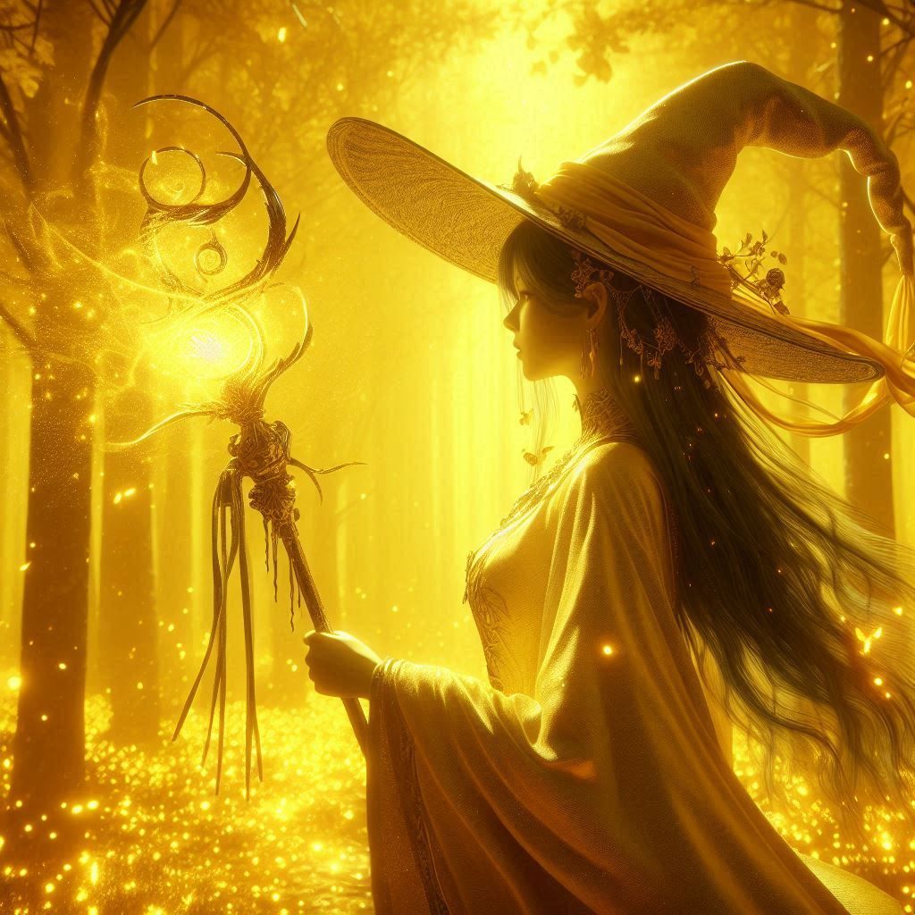 Sun Witch  by @EowElysion