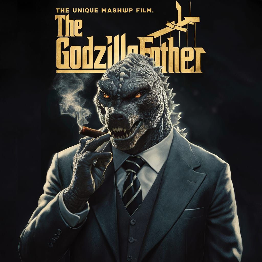The Godzillafather   by @Z-dawg