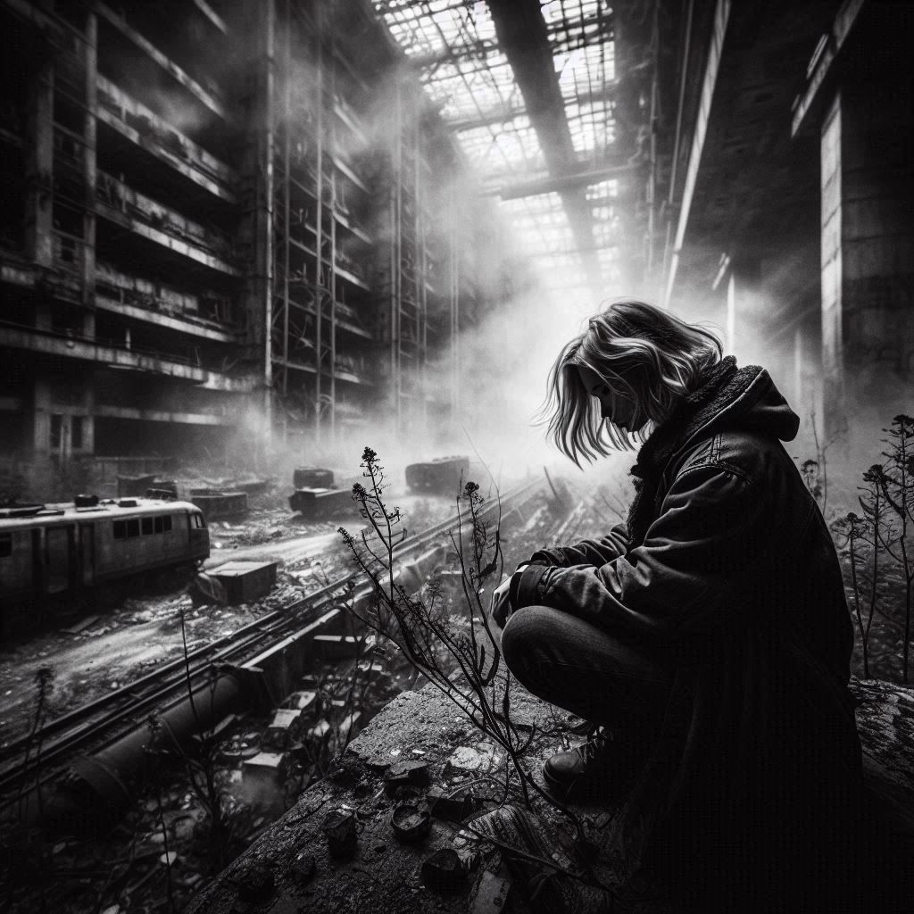 Lost in a post-apocalyptic world