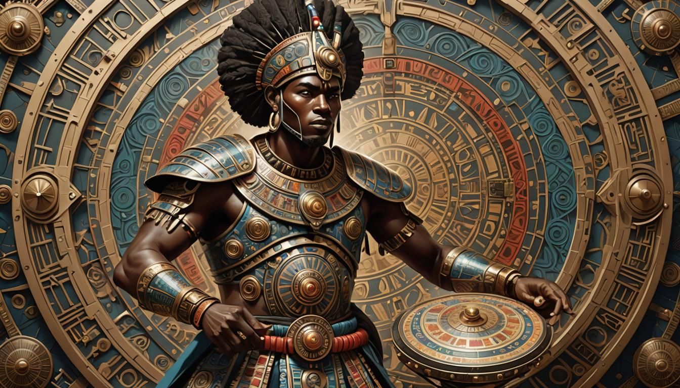 A African warrior