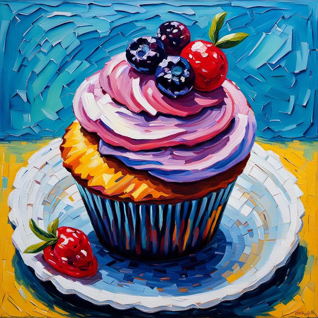 passionfruit cupcake