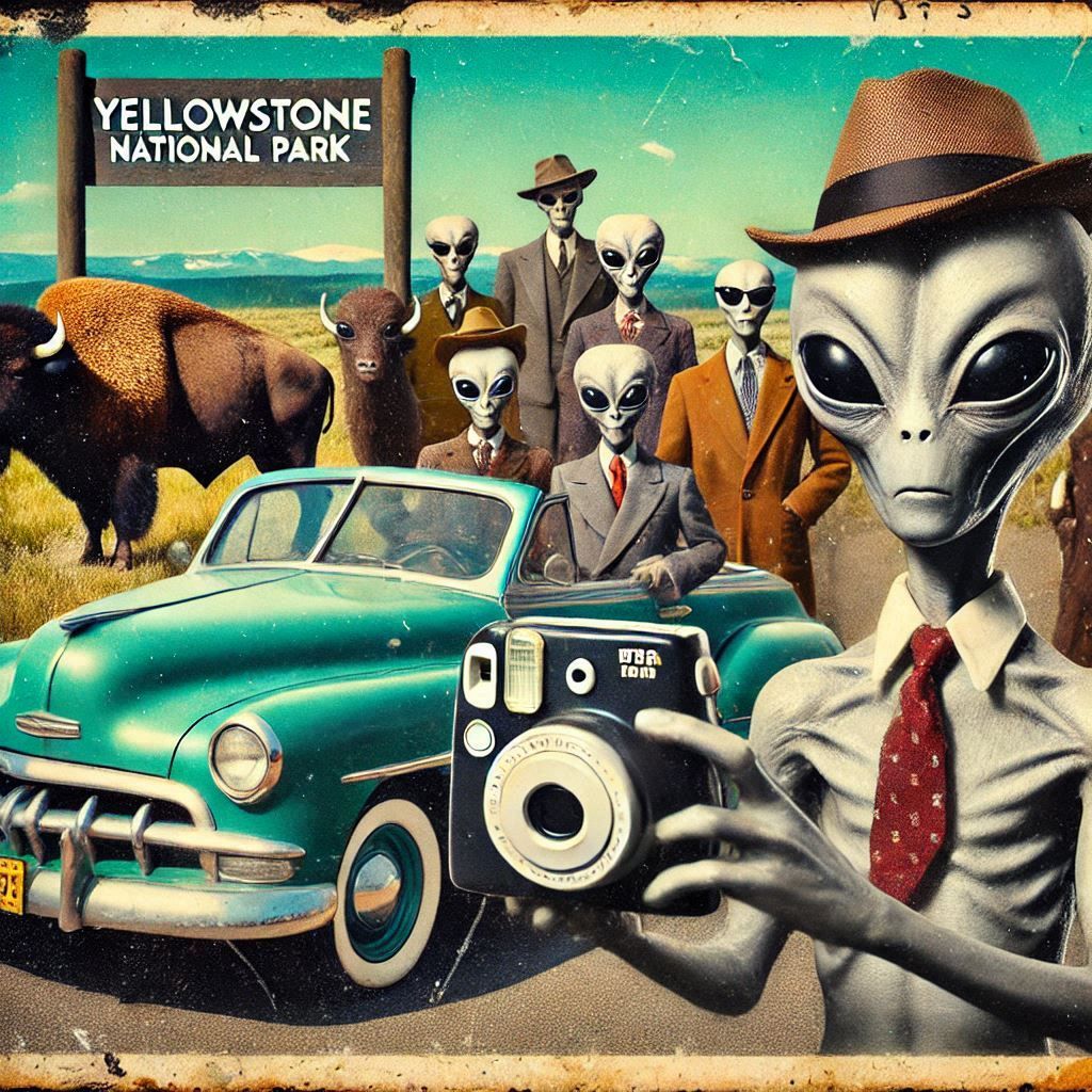 The Aliens Family Tour Yellowstone Edition