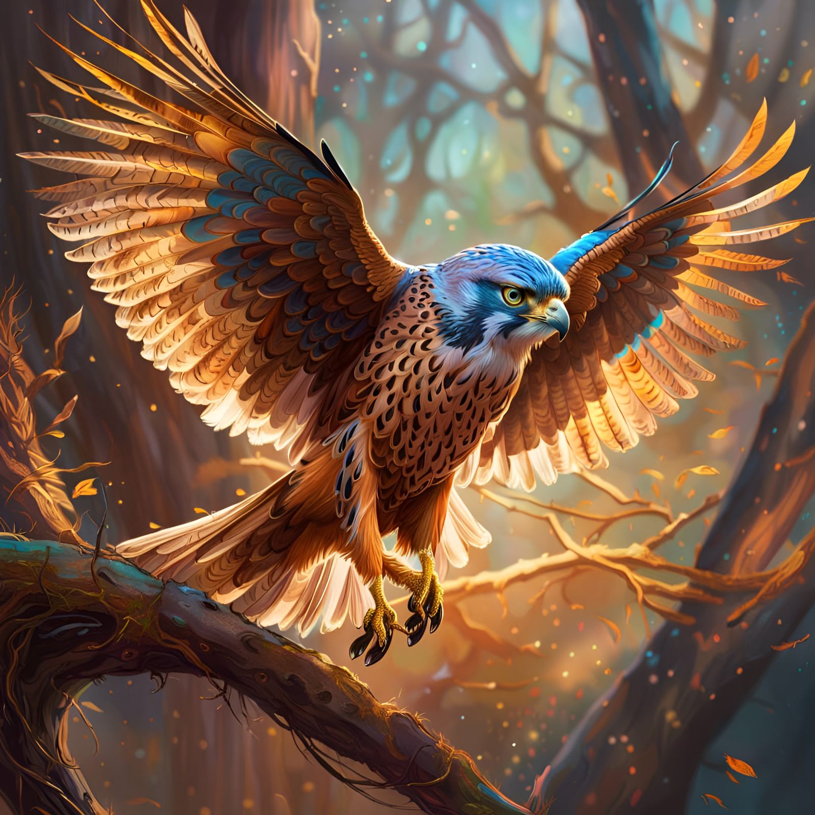 Kestrel  by @Grandgousier