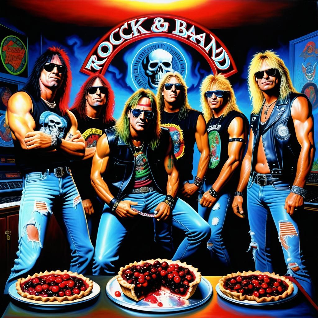 Warrant eating pie