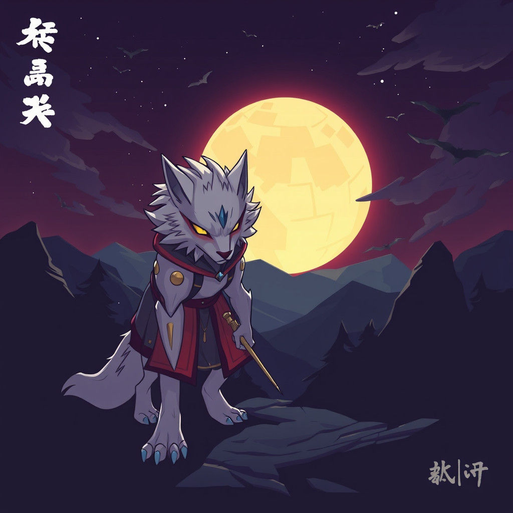 Wolf Robot: AI Generated Image