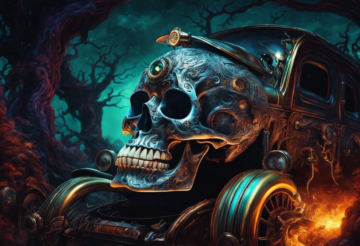 Unconventional skull car