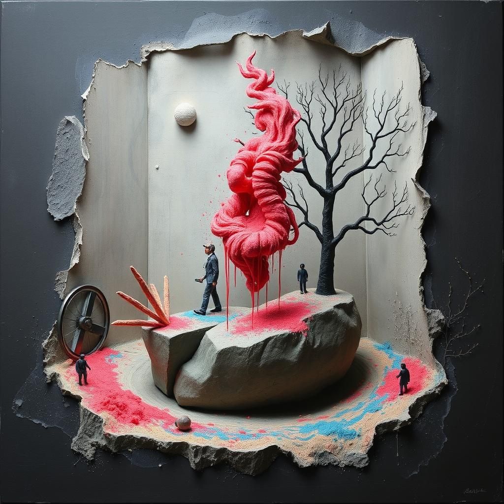 Surrealist Zone by Bontecou, Ernst, Zankoul, and Mathieu