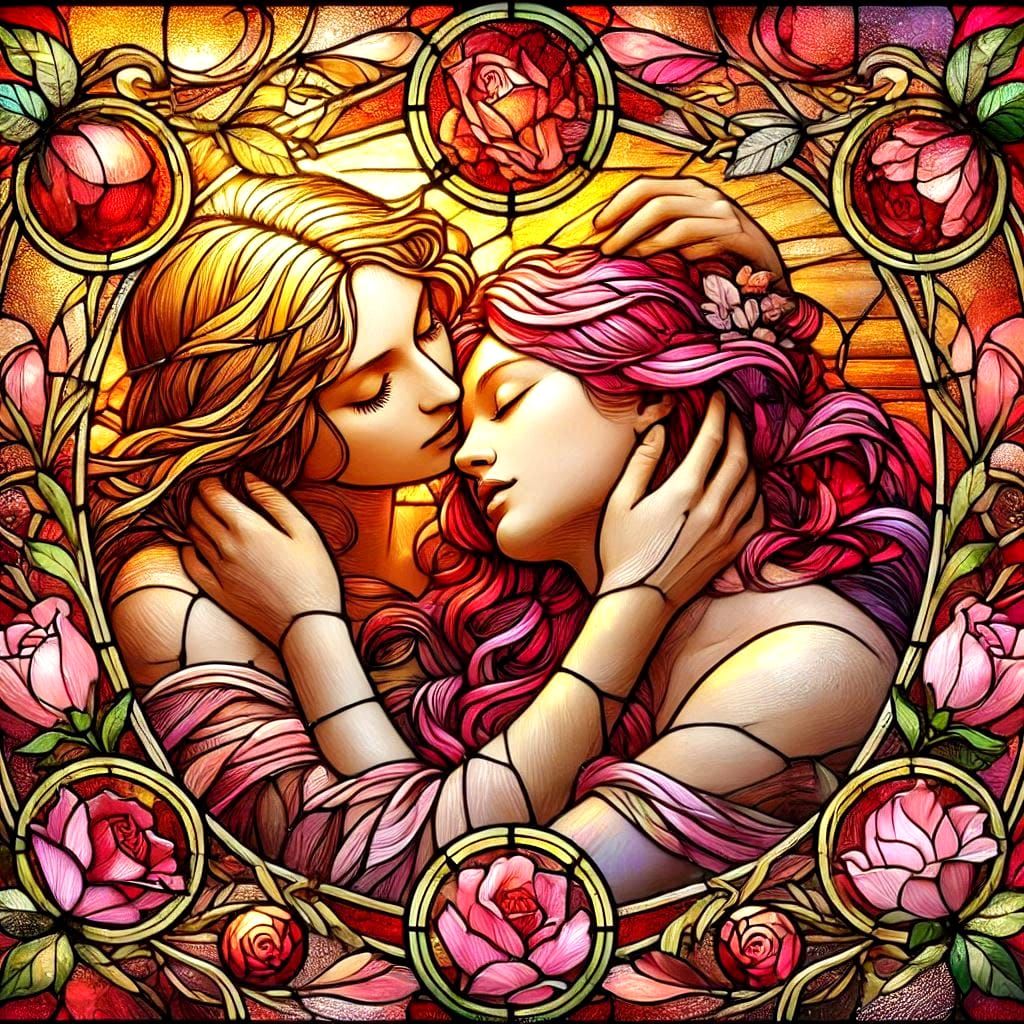 Stained glass lovers