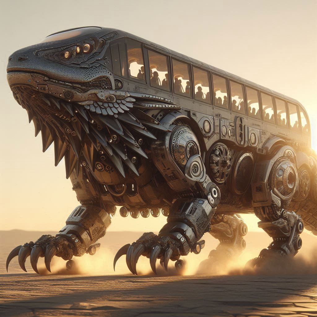 The Beastly Bus: Journey of Mechanized Majesty
