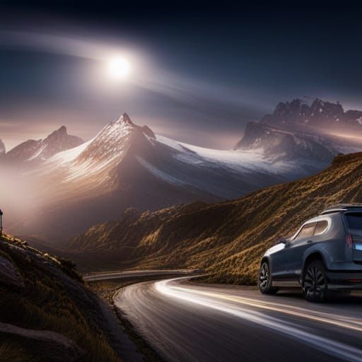 Open road