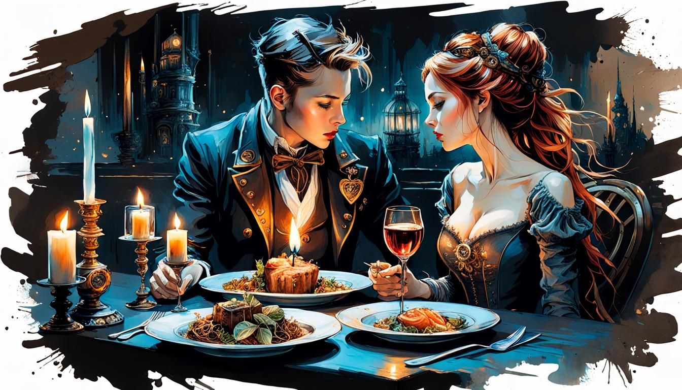 Romantic dinner  by @MacMikkola