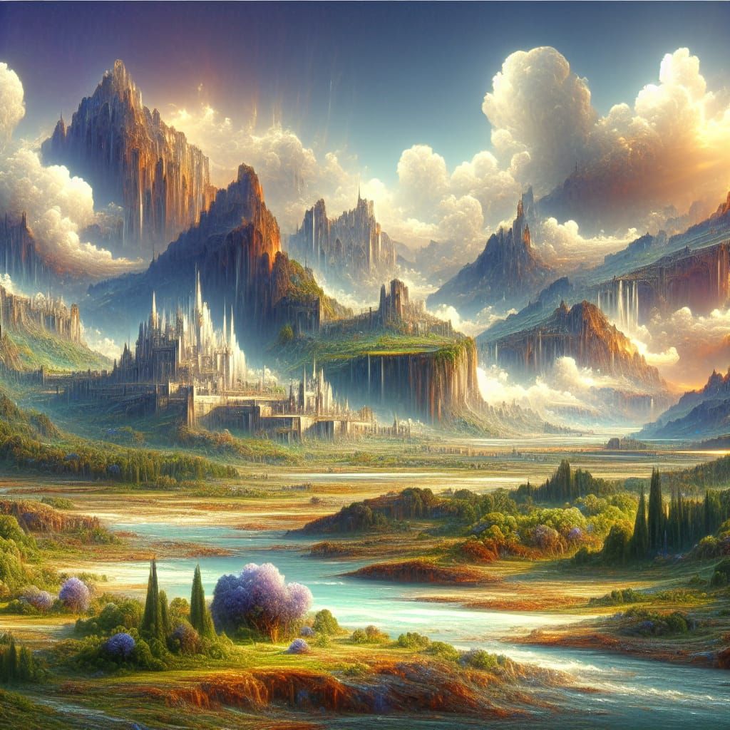 Let the sun shine bright and clear over the land of great be...