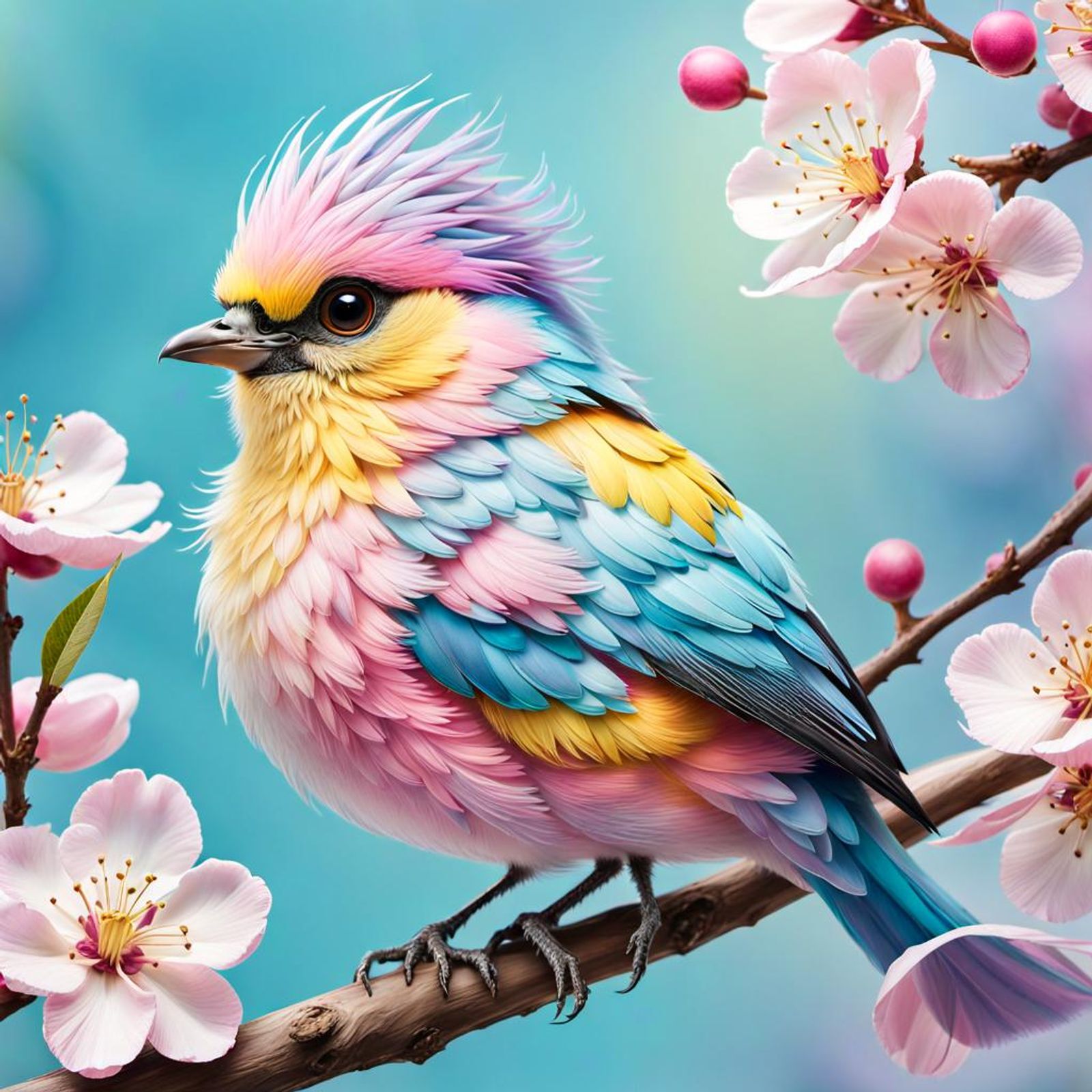 Whimsical bird - AI Generated Artwork - NightCafe Creator