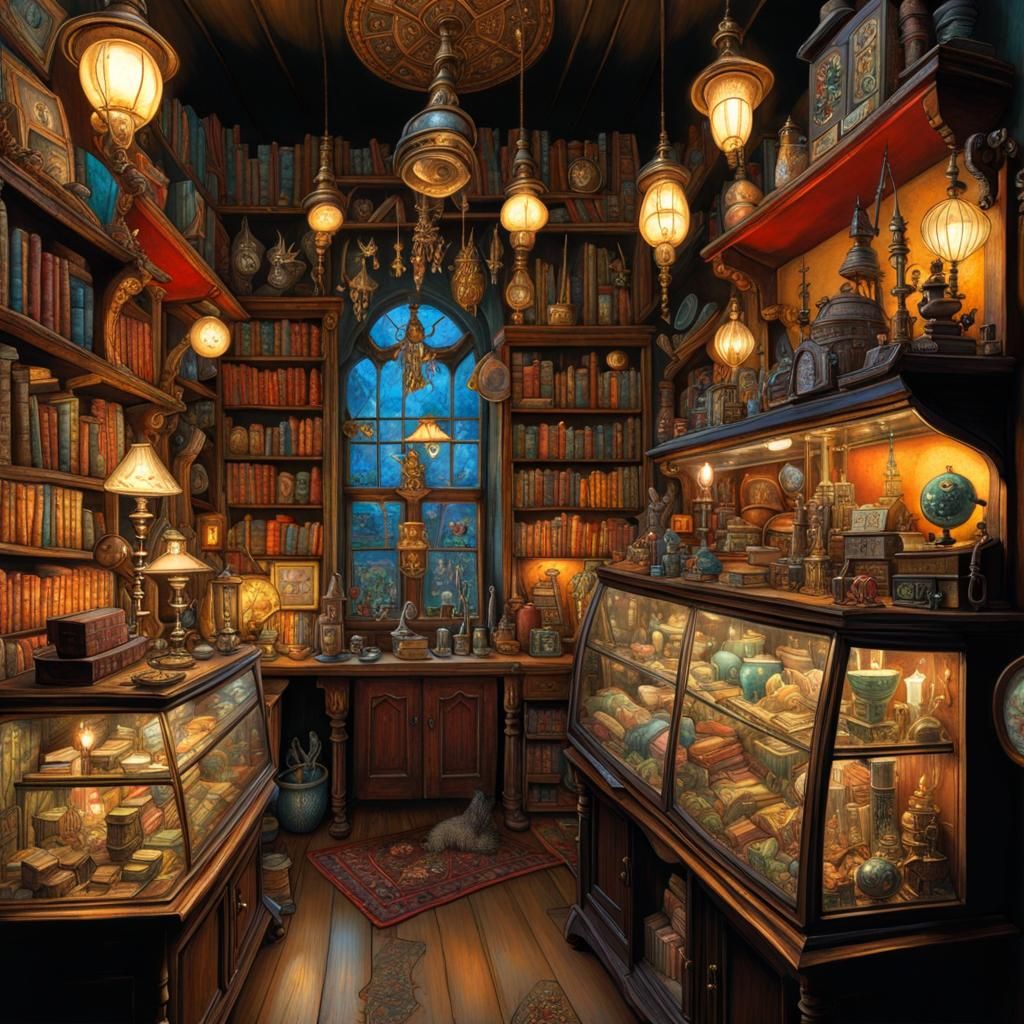 Curiosity shop  by @forge4ward