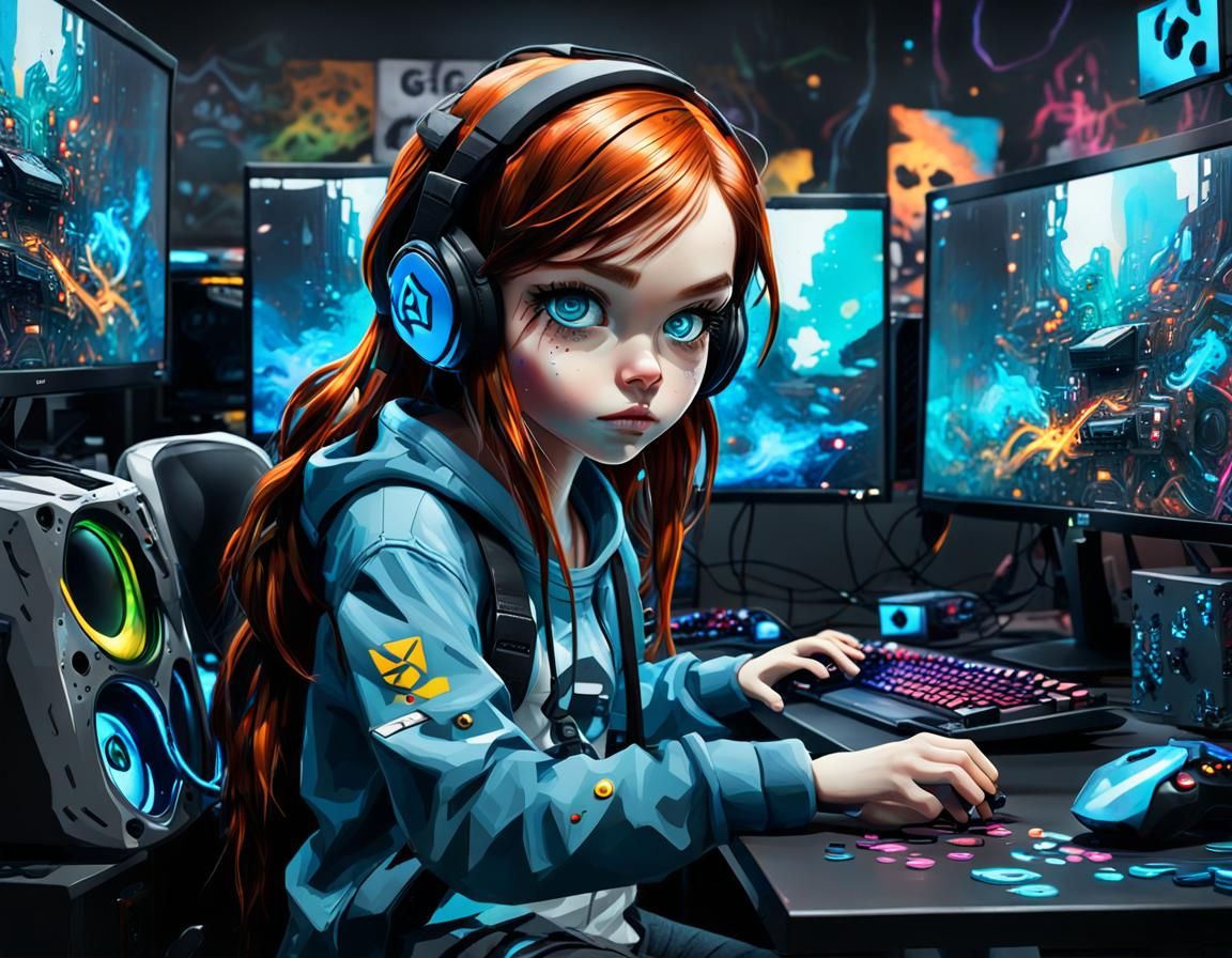 GAMER  by @Montserrat